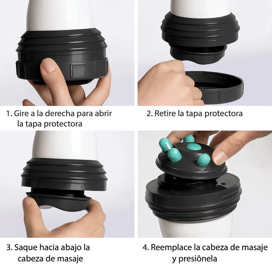 SlimTone™ 💁♀️ Masajeador profesional con infrarrojo 4 en 1.