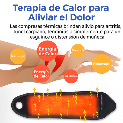 FlexiWarm™ 🔥 Compresa térmica 3 en 1 muñeca, tobillo y talón.