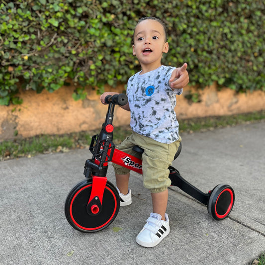 MiniRider™ 3 en 1 🚴🏼‍♂️ correpasillos, triciclo y bicicleta de equilibrio.
