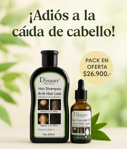 HairBloom™ 🌿 Pack Shampoo + Serum Anticaida.