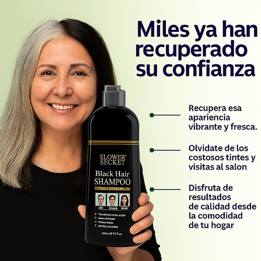 GlowTint™ 💇🏻‍♀️ Shampoo pinta canas 400 ML.
